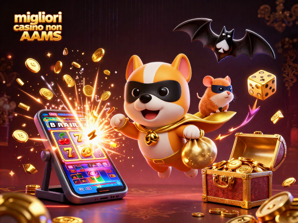 Migliori casino non AAMS: supereroi del gioco volano in un mondo di jackpot e vincite