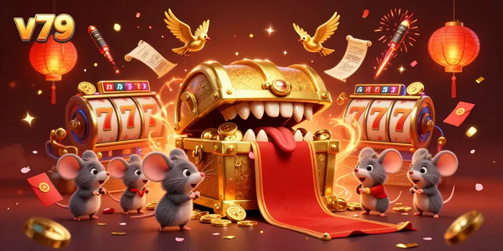Experience thrilling adventures at v79 with golden treasures, vibrant games, and rich rewards.