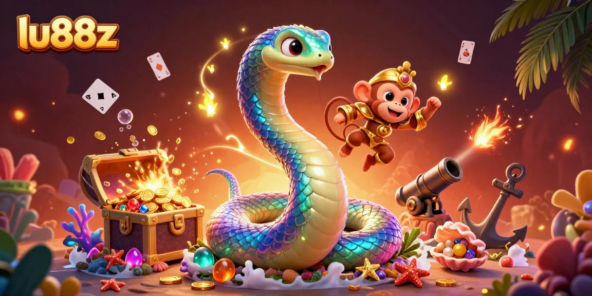 Engage with thrilling adventures at lu88z, featuring vibrant characters and underwater treasures.