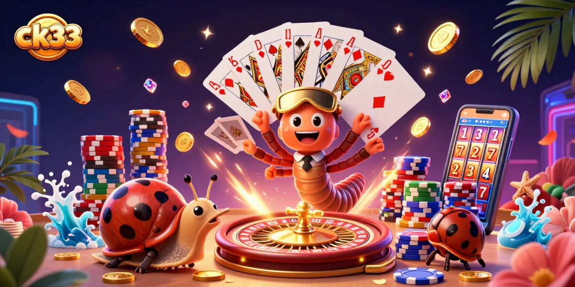 Join the excitement at ck33 casino with vibrant characters and dynamic gaming elements!