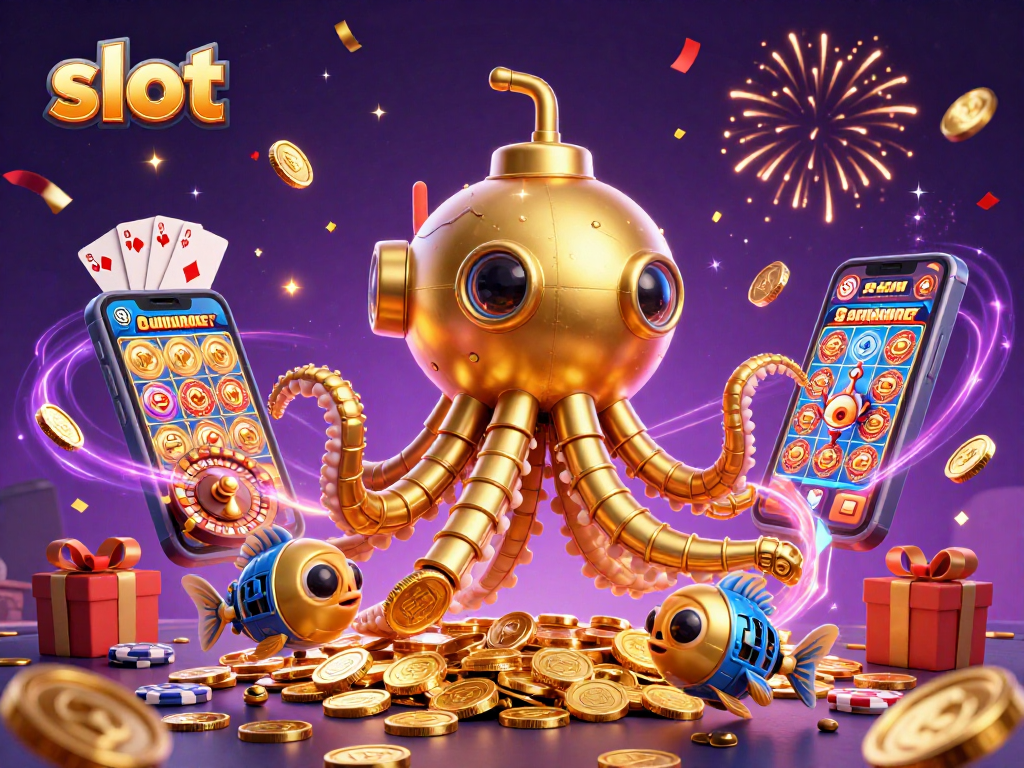 Engaging slot experience showcasing colorful slot game with animated elements and prize excitement.