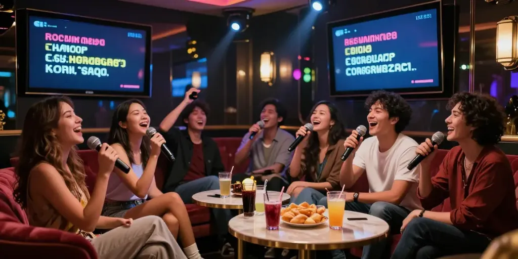 강남 달토에서 친구들과 함께 즐거운 시간을 보내는 모습