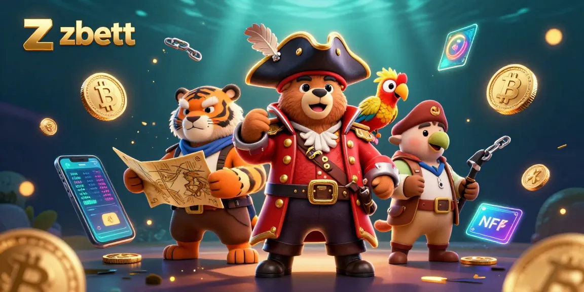 Engage with zbett’s thrilling underwater gambling adventure with a pirate captain bear and his fierce crew.