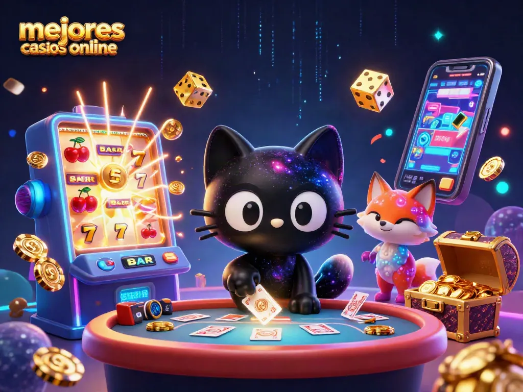 Disfruta de los mejores casinos online mientras giran las tragamonedas con premios explosivos y giros coloridos.