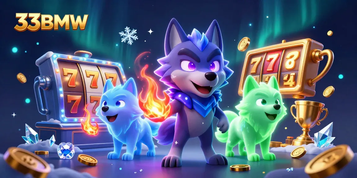 Experience thrilling slot action with 33BMW while enjoying stunning ghostly visuals and vibrant gaming elements.