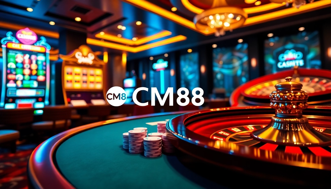 Experience excitement at CM88 with vibrant casino games and professional gaming atmosphere.