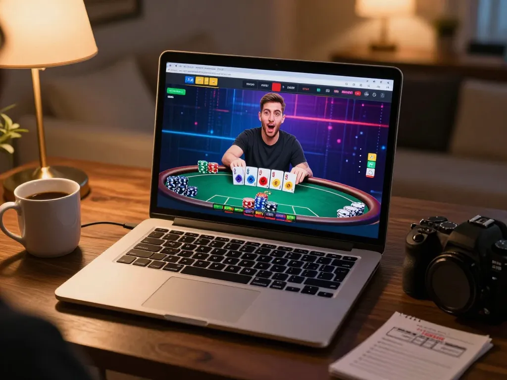 Player engaging in strategic gameplay at nhà cái fly88 online casino, enhancing bankroll management skills