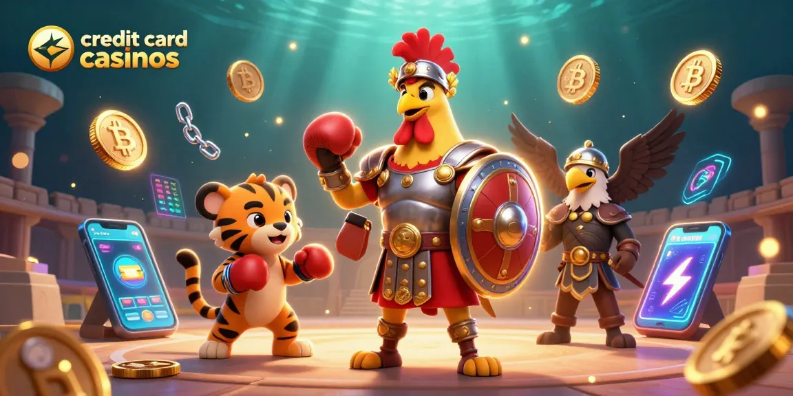 Engage with thrilling credit card casinos featuring exciting gaming elements and characters.