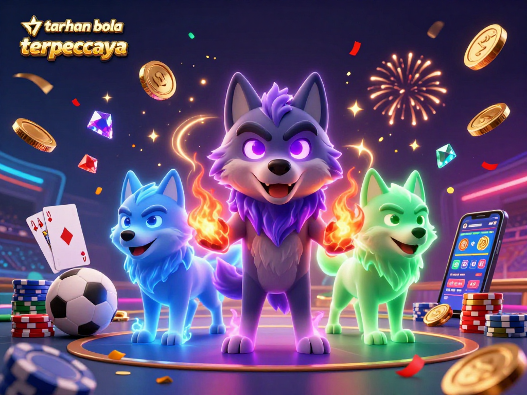 Experience taruhan bola terpercaya with dynamic sports betting action, showcasing exciting match-ups and competitive odds.