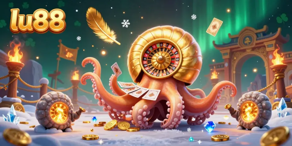 Experience the thrill at lu88 with vibrant scenes of winning strategies and stunning gaming elements.