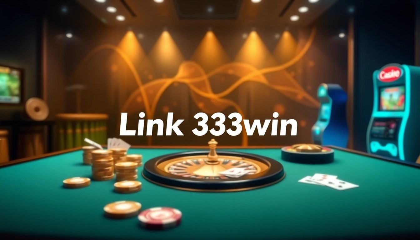 Engage in thrilling online casino action with Link 33win's immersive gaming interface.