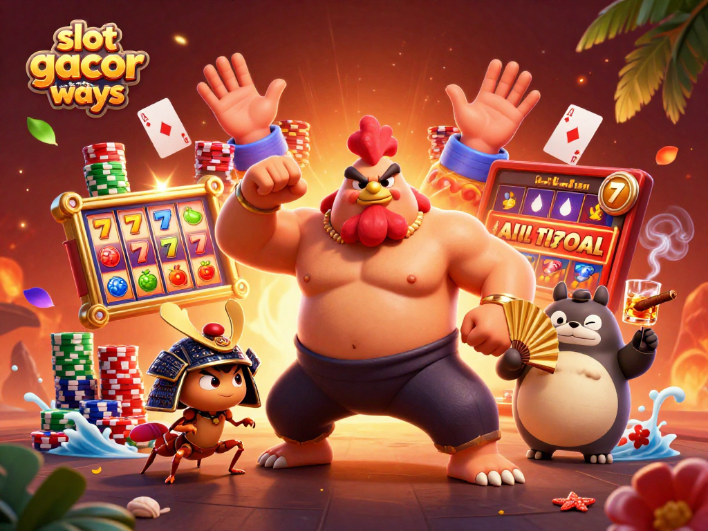 Engage in thrilling gameplay with slot gacor mahjong ways featuring dynamic characters and vibrant casino elements.