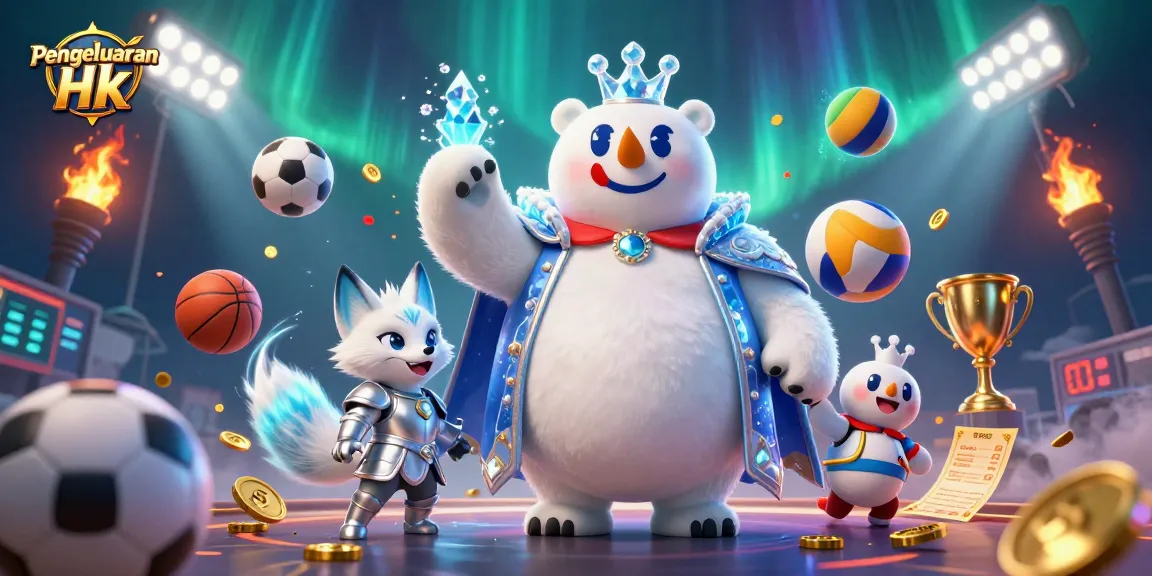 Enhance your experience with Pengeluaran Hk lottery results featuring vibrant 3D characters in action.